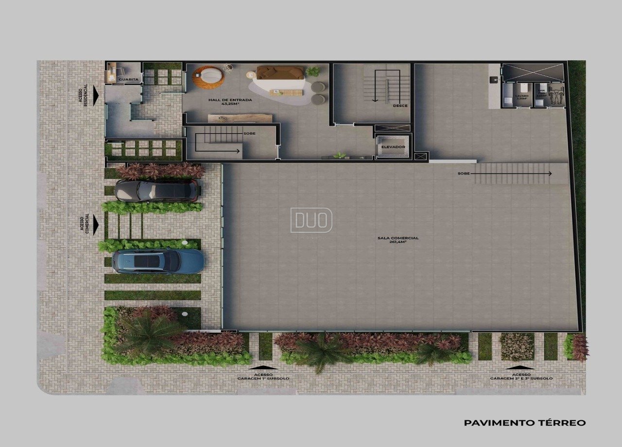 Loja/Sala Terrea - Villa Maesa Residencial