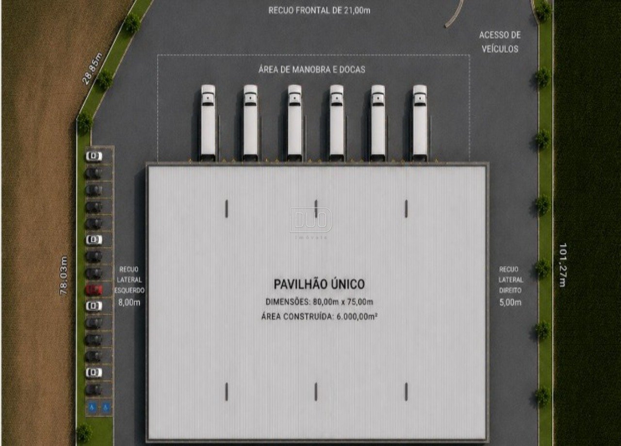 Terreno para pavilhão